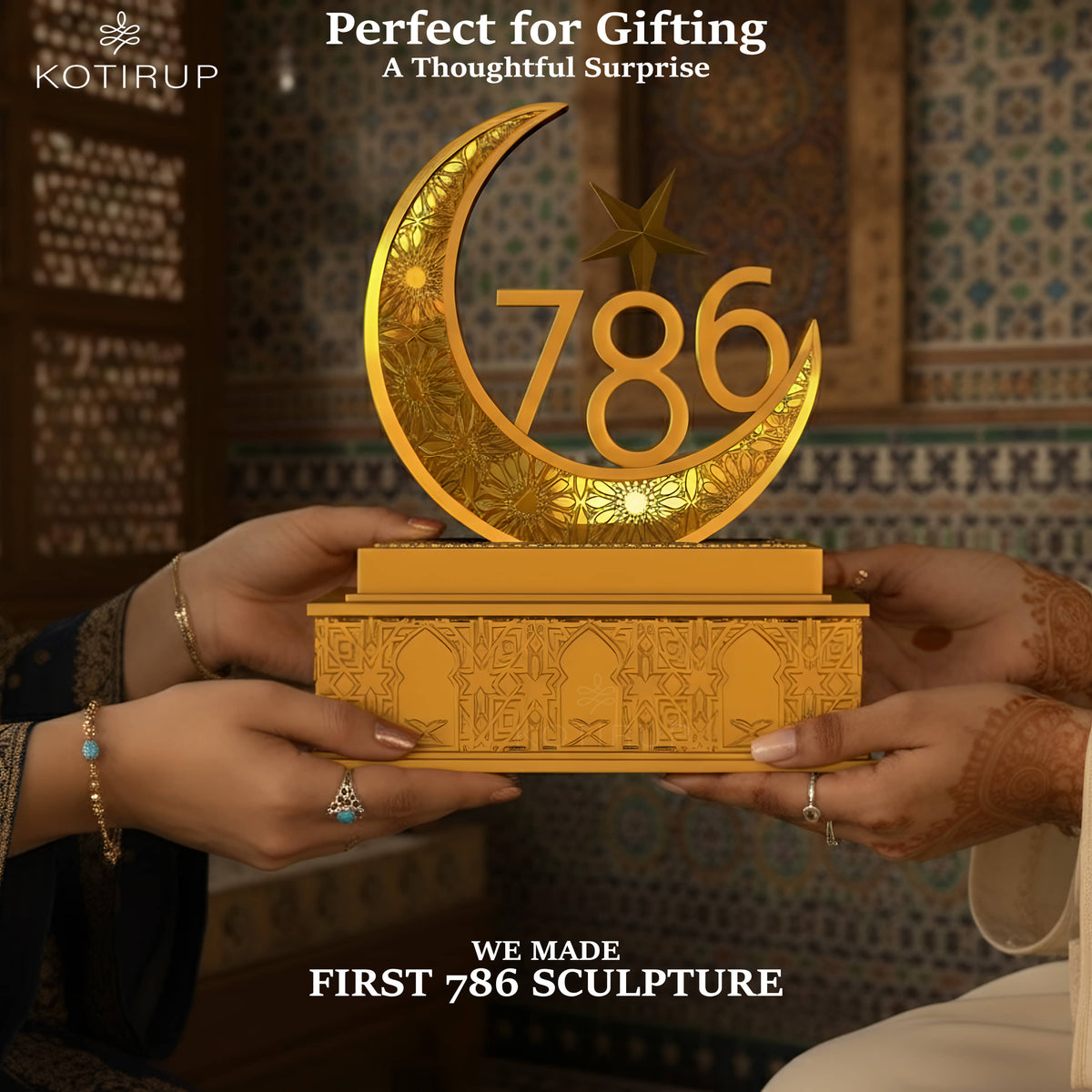 786 SCULPTURE- HEIGHT 1 FEET – KOTIRUP