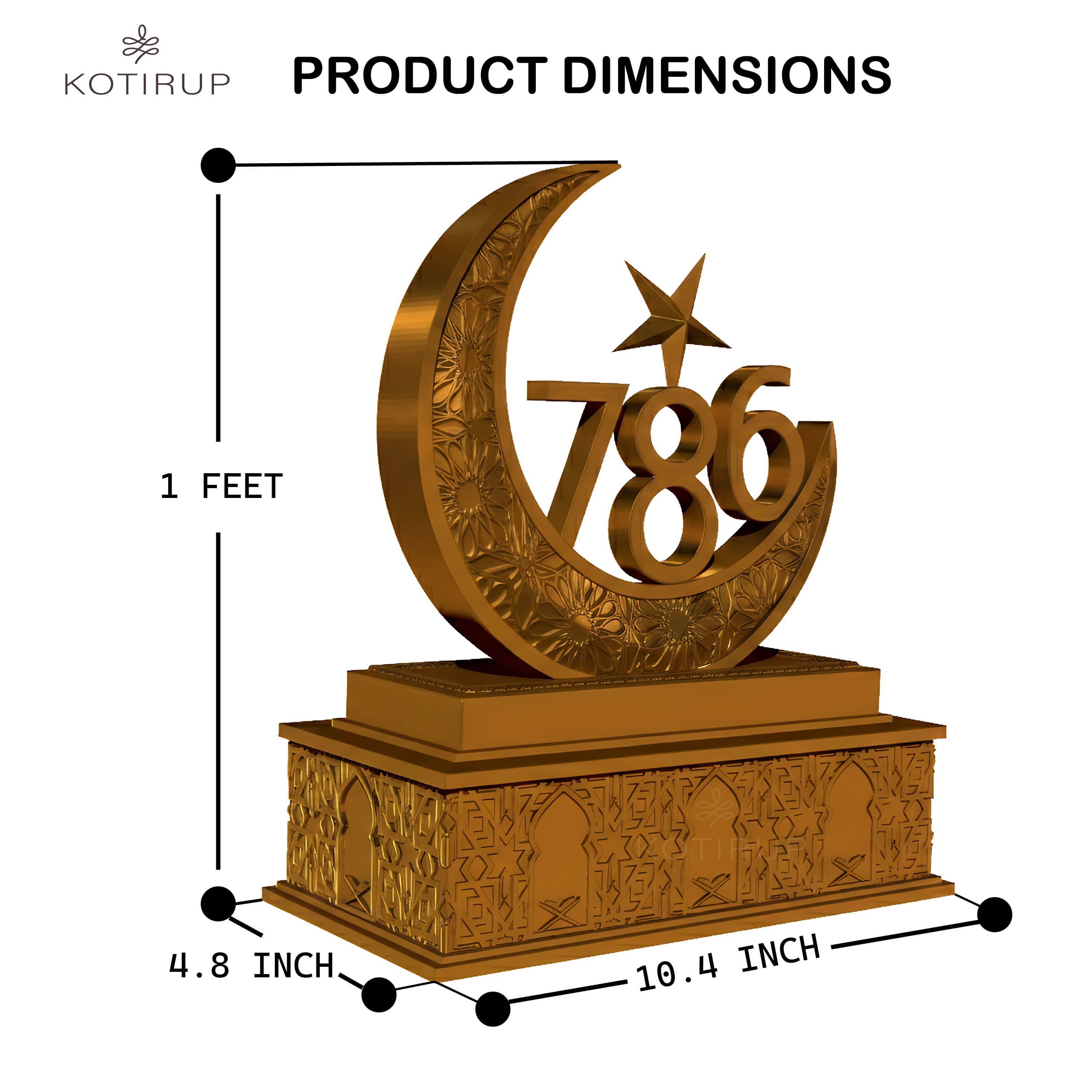 786 SCULPTURE- HEIGHT 1 FEET